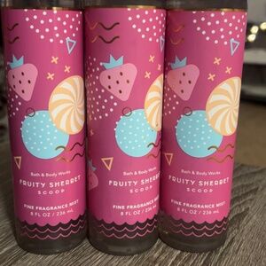 Fruity sherbet bath and body works
